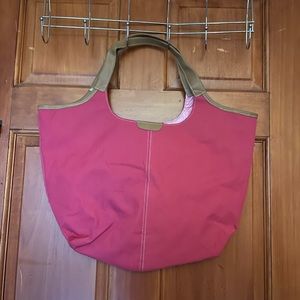 Pink shoulder bag